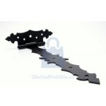 Domax ZOB 300 Ozdobný bránový závěs C 300x50x170x2,5 černý – Sleviste.cz