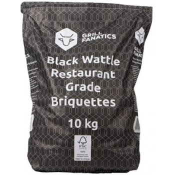 GRILL FANATICS Black Wattle 100% dřevěné uhlí 10kg