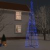 Vánoční stromek zahrada-XL Vánoční stromek kužel 3 000 modrých LED diod 230 x 800 cm