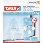 Tesa Samolepicí průhledný dekorační háček na sklo 0.2kg (77734-00007-00) – Zboží Dáma