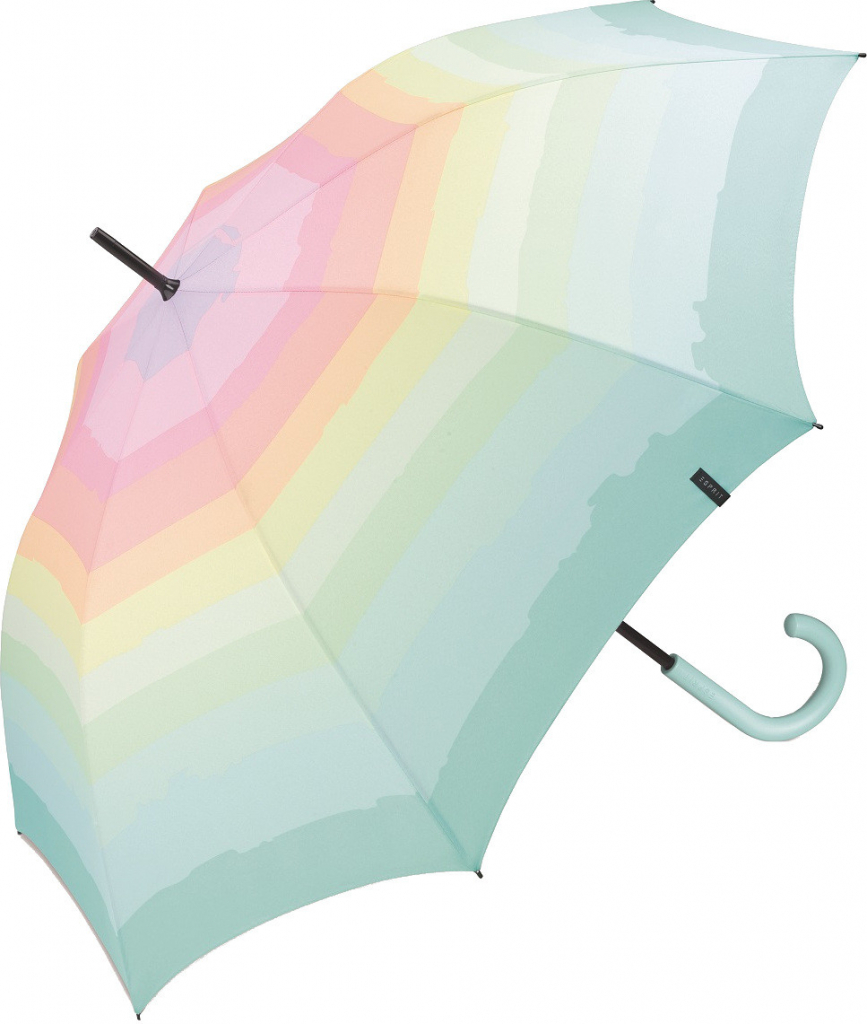 Esprit 58601 dámský holový deštník Rainbow Dawn Long AC aquasplash od 669  Kč - Heureka.cz