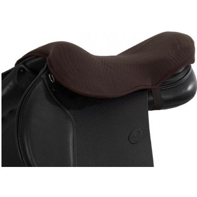 ACAVALLO Potah na posedlí Gel Jump Dri-Lex hnědý – Zboží Dáma