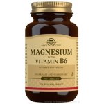 Solgar Magnesium with Vitamin B6 tablety pro podporu spánku a regenerace 100 tablet – Hledejceny.cz