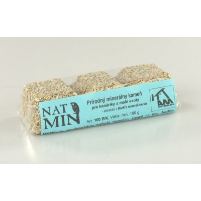 NAT MIN minerální kámen pro kanárky & Malý exot 100 g – Zboží Dáma