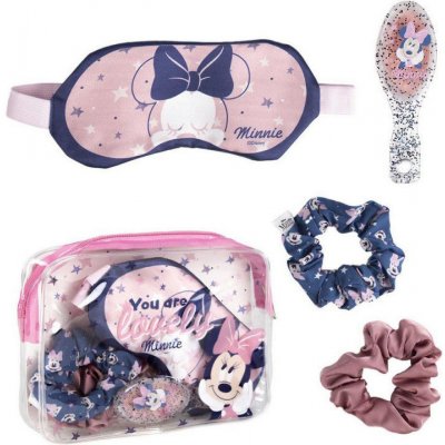 Minnie Mouse Kosmetická sada Minnie Mouse Stich Příslušenství Vícebarevný (5 pcs)