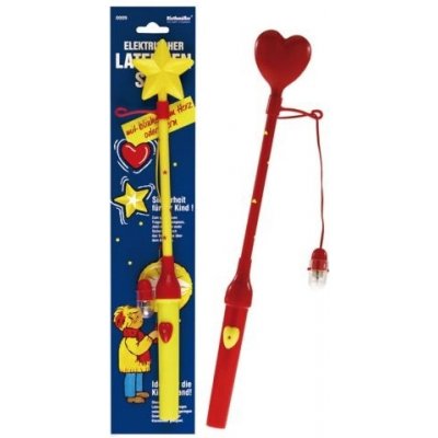 Amscan Držák na lampiony s blikajícím srdíčkem hvězdou 34cm – Zboží Dáma