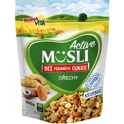 Bonavita Müsli bez přidaného cukru Ořechy 300 g – Zboží Dáma