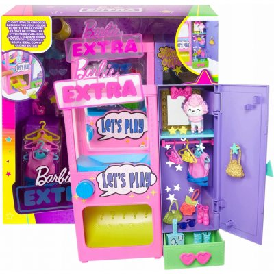 Mattel Barbie Extra Módní automat HFG75 – Zbozi.Blesk.cz