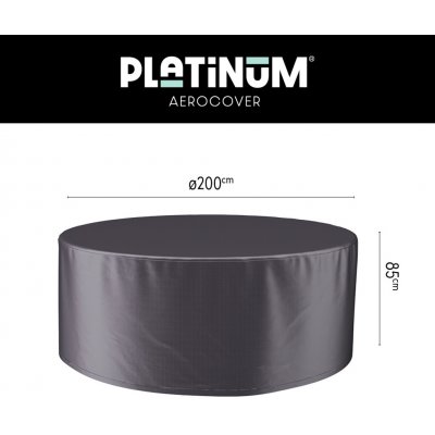 AeroCover 7912 200x85 cm- kruhový ochranný kryt na zahradní nábytek – Hledejceny.cz