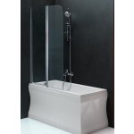 SAPHO RUIZ vanová zástěna skládací 900mm, čiré sklo ( BSR-90 ) – Zboží Mobilmania