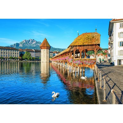 W&G F157 Fototapety na zeď Lucerne - Switzerland 366 x 254 cm – Zboží Mobilmania