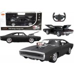 Rastar 15287 Autíčko na dálkové ovládání R/C Dodge Charger černá 1:16 – Zboží Dáma