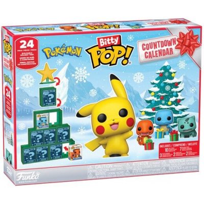 Pokémon Funko Bitty POP! 24 Day Countdown Advent Calendar – Zboží Mobilmania