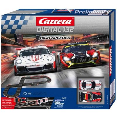 Carrera D132 30003 High Speeder – Hledejceny.cz