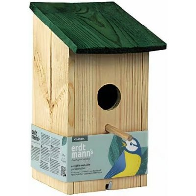 Erdtmann's Dřevěná ptačí budka s otvorem 3,2 cm – Zboží Dáma