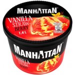 Manhattan Ice Dream vanilkový a jahodový 1400 ml – Zboží Mobilmania