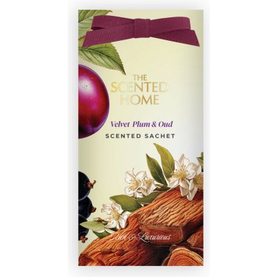 Ashleigh & Burwood Vonný sáček The Scented Home VELVET PLUM & OUD 15 g – Hledejceny.cz