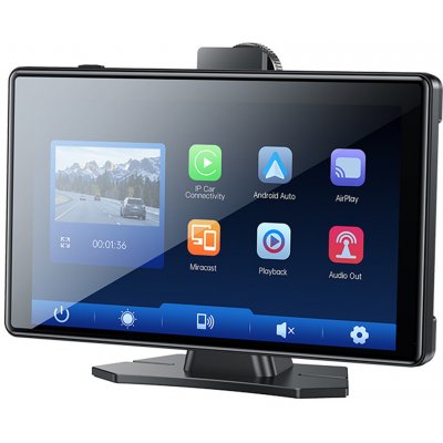 Yesido - Bezdrátové autorádio KM18 - Duální HD kamera, Bluetooth 5.2, Plug&Play, CarPlay, Android Auto, AirPlay - černé – Zboží Živě