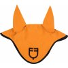 Čabraka na uši Equestro Čabraka GP Logo orange black