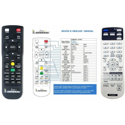 Dálkový ovladač General Epson 2198635, 219863500 – Zboží Živě