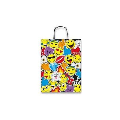 Dárková taška Emoji různé rozměry 260 x 120 x 345 mm – Zboží Mobilmania