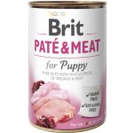 Brit Paté & Meat Puppy Chicken & Turkey 6 x 400 g – Hledejceny.cz