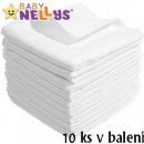 Baby Nellys Kvalitní bavlněné TETRA LUX 80 x 80 10 ks