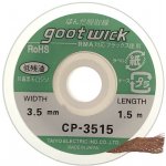 Odsávací lanko Goot Wick CP-3515 (3.5mm, 1.5m) – Zboží Dáma