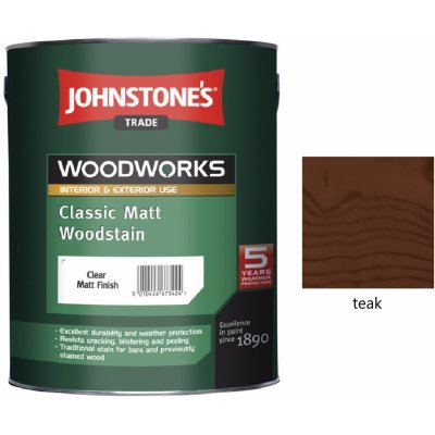 Johnstones Classic Matt 5 l teak – Hledejceny.cz