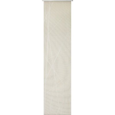 Japonská stěna na míru Beam, taupe, polotransparent, šířka 60 cm – Hledejceny.cz