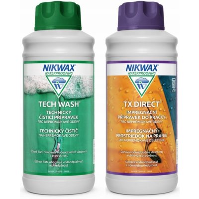 Nikwax Tech Wash TX.Direct 2 x 1 l – Zboží Mobilmania