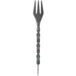 Fork & Foil Punch Skull Silver