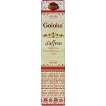 Goloka indické vonné tyčinky Masala Saffron 15 g – Zboží Mobilmania