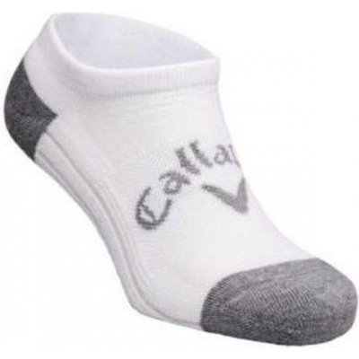 Callaway dámské ponožky Golf Tour Opti-Dri bílo-šedé