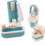 Tidlo Dřevěný nábytek koupelna tyrkysová – Hledejceny.cz