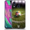 Pouzdro a kryt na mobilní telefon Samsung Pouzdro Head Case Samsung Galaxy A40 FOTBALOVÝ MÍČ ZEMÍ