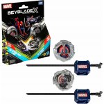 Beyblade X Marvel Multipack: Spider-Man 3-60F and Venom 3-80N – Zboží Živě