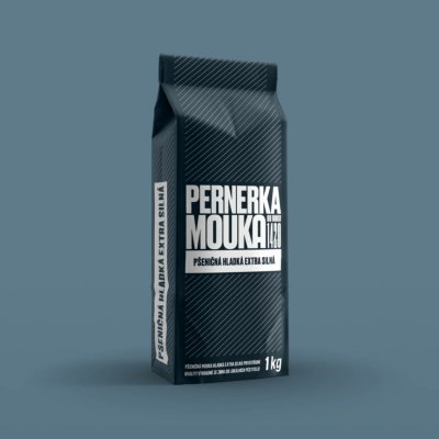 Pernerka pšeničná hladká extra silná mouka 1 kg – Sleviste.cz