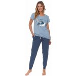 DN Nightwear mateřské pyžamo Happy mommy tmavě modré – Hledejceny.cz