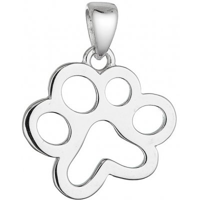 Evolution Group Stříbrný přívěsek tlapka 64044 – Zbozi.Blesk.cz