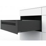 Cemux H Box SLIM zásuvka černá H167/500 mm – Zboží Dáma