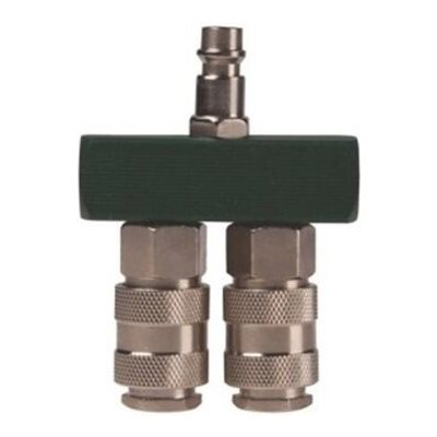 PROTECO 10.2503-RV-2 rozdělovač vzduchu s rychlospojkami, 2 ventily – Zboží Mobilmania