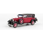 Abrex škoda 860 1932 Červená Tmavá 1:43 – Zboží Dáma