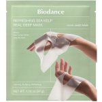BIODANCE REFRESHING SEA KELP REAL DEEP MASK Inovativní zklidňující maska s s fermentovanou mořskou řasou 34 g – Zboží Dáma