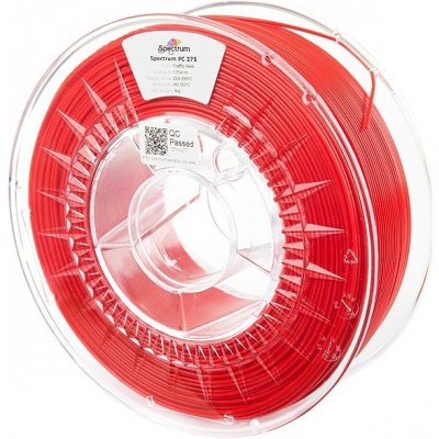 Spectrum PC 275 1.75mm TRAFFIC RED 1kg, 80942 – Zboží Živě