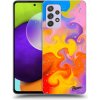 Pouzdro a kryt na mobilní telefon Samsung Picasee silikonové Samsung Galaxy A52 5G Bubbles černé