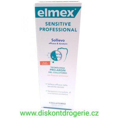 Elmex Sensitive Professional ústní voda 400 ml – Zbozi.Blesk.cz