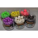 Návnada a nástraha Mikbaits plovoucí Fluoro boilies 250ml 14mm Pampeliška