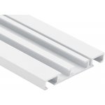 Level Záclonová kolejnice dvouřadá, 250 cm, hliník, bílá 67777 – Zbozi.Blesk.cz