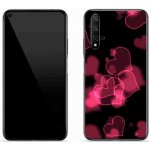mmCase gelový kryt Huawei Nova 5T - červená srdíčka – Zboží Živě